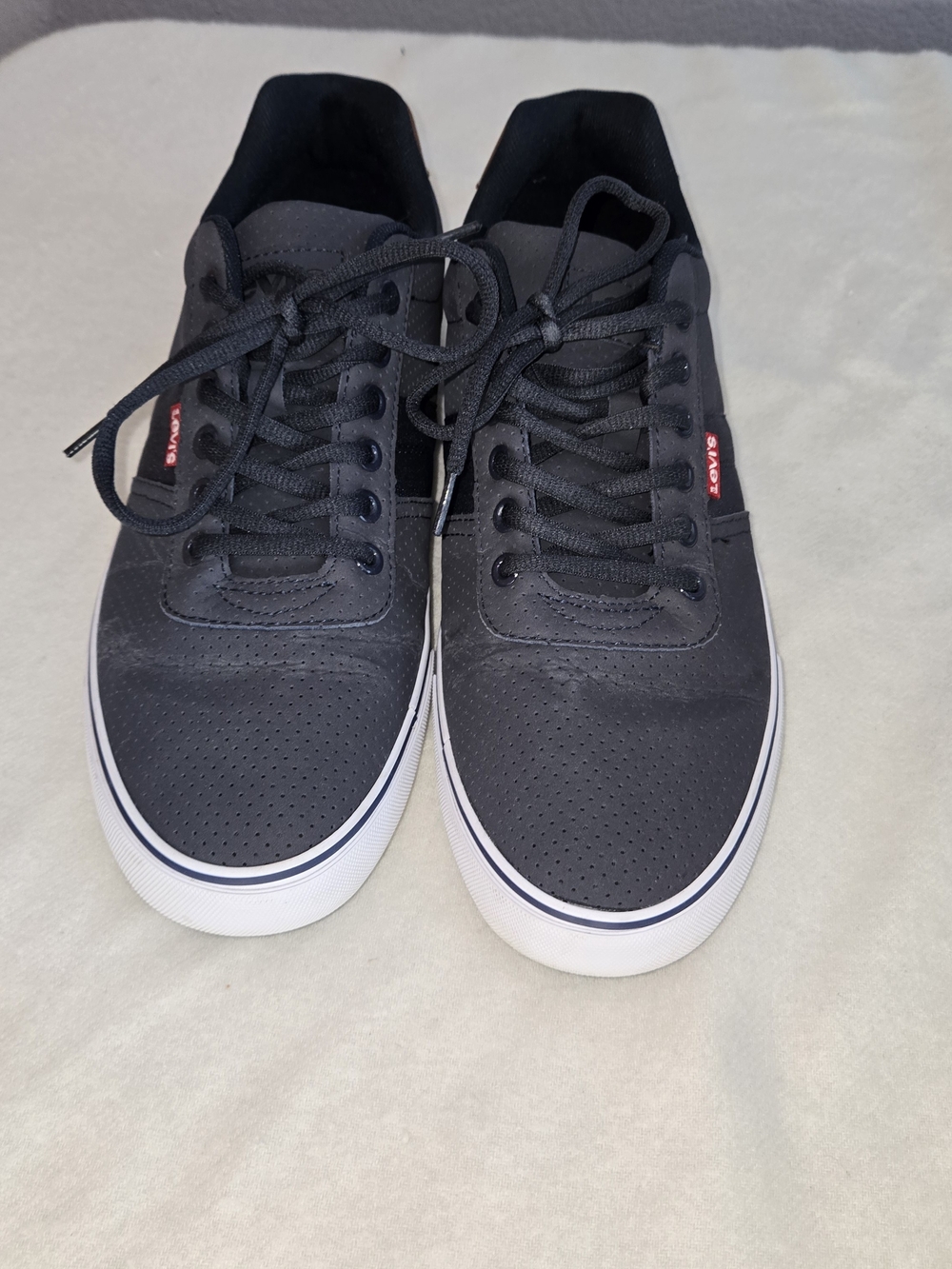 Levi's Men's Miles Casual Lace-Up Sneakers - Navy. Us Size 10